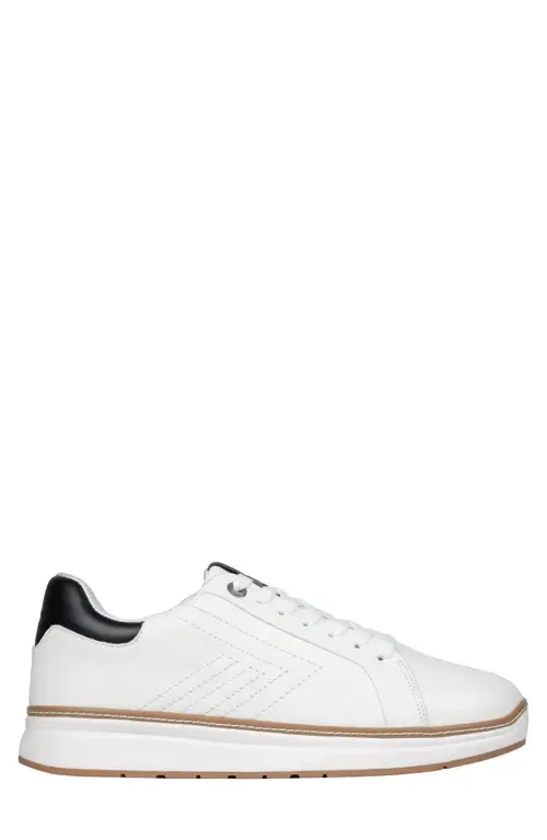 Comfort Luxe Side Zip Sneaker in Leather