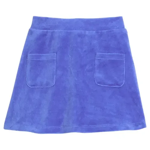 Velour Patch Pocket Skort by BISBY