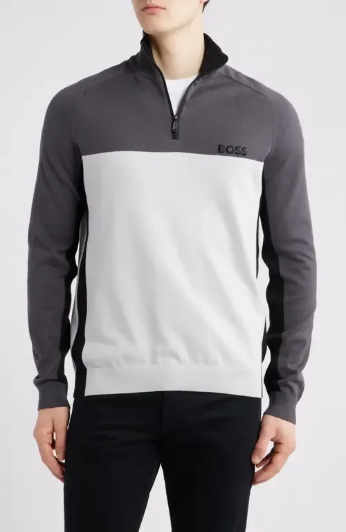 Hydro-X Water-Repellent Golf Half Zip Pullover by BOSS