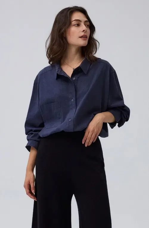 Lyricist Oversized Shirt by JUANA
