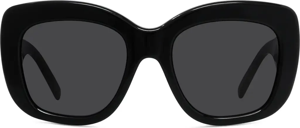 Bold 53mm Gradient Butterfly Sunglasses
