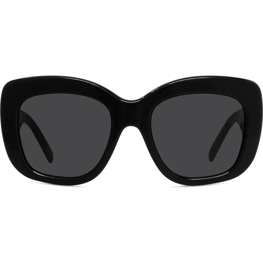 Bold 53mm Gradient Butterfly Sunglasses by Givenchy