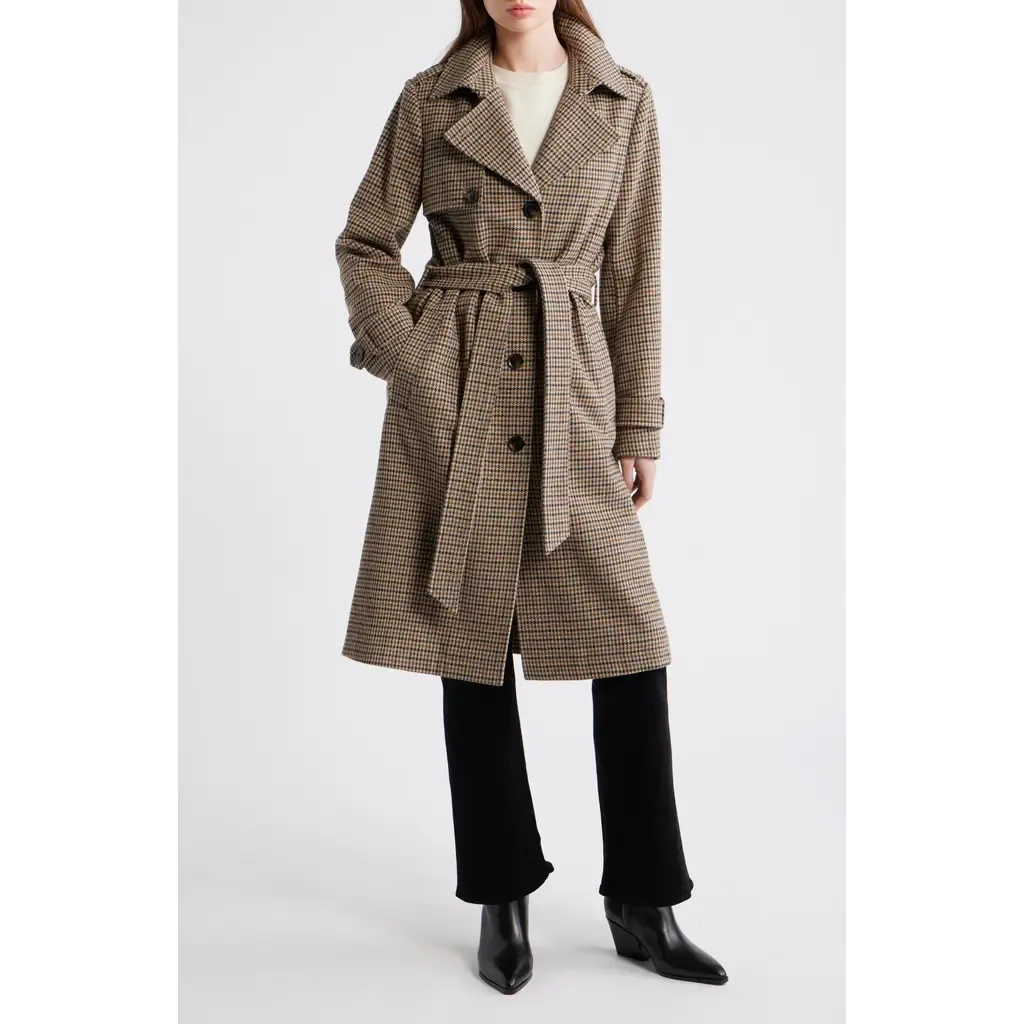 Belted Trench Coat by bcbg