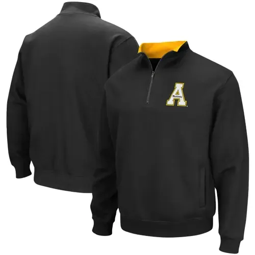 Colosseum Appalachian State Mountaineers Tortugas Logo Quarter-Zip Pullover Jacket by COLOSSEUM