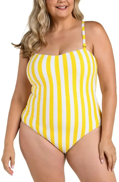 Coastal Reversible One-Piece Swimsuit by La Blanca
