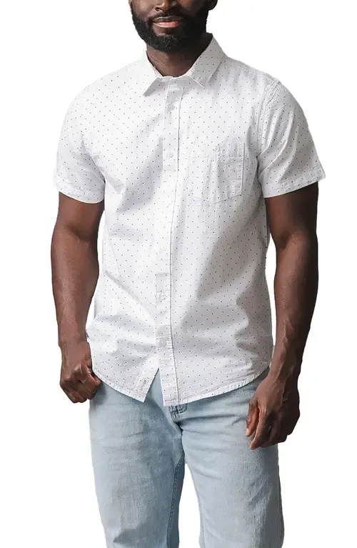 Organic Short Sleeve Seersucker Shirt by Hope & Henry