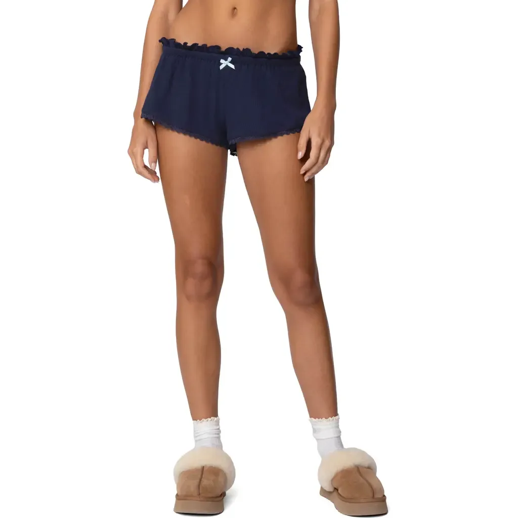 Dream Waffle Knit Shorts by EDIKTED