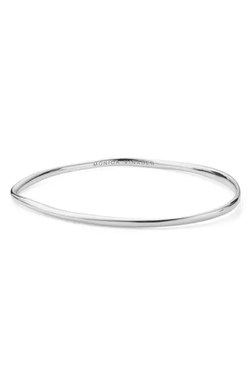 Nura Reef Thin Bangle by Monica Vinader