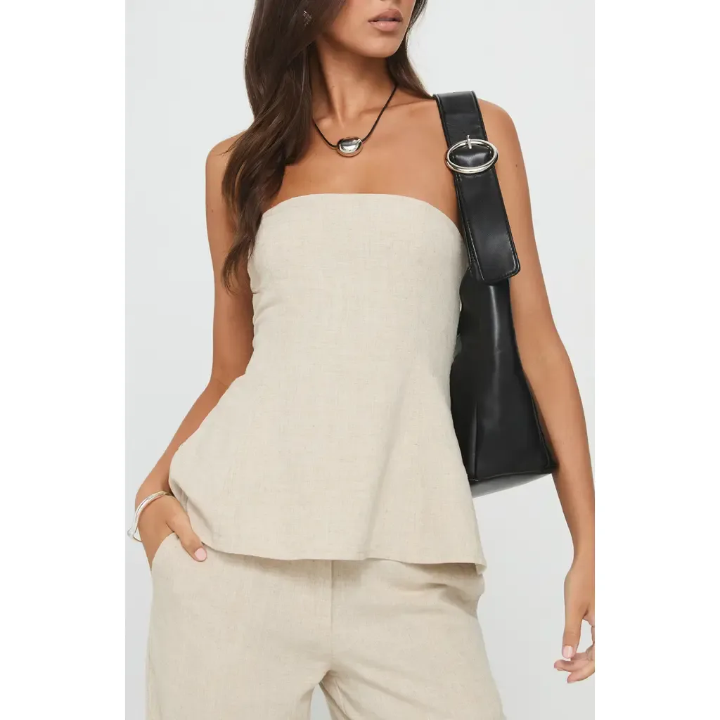 Esidora Strapless Top by Princess Polly