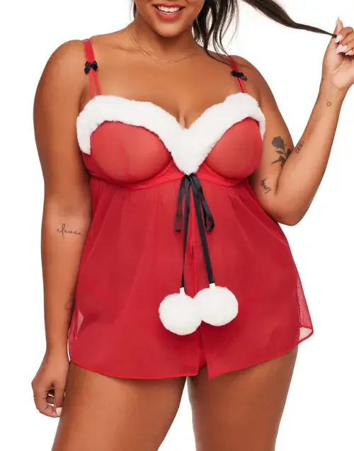 Claussine Babydoll Lingerie by Adore Me