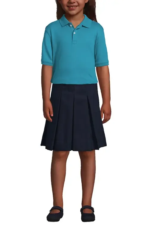 School Uniform Short Sleeve Interlock Polo Shirt by Lands' End
