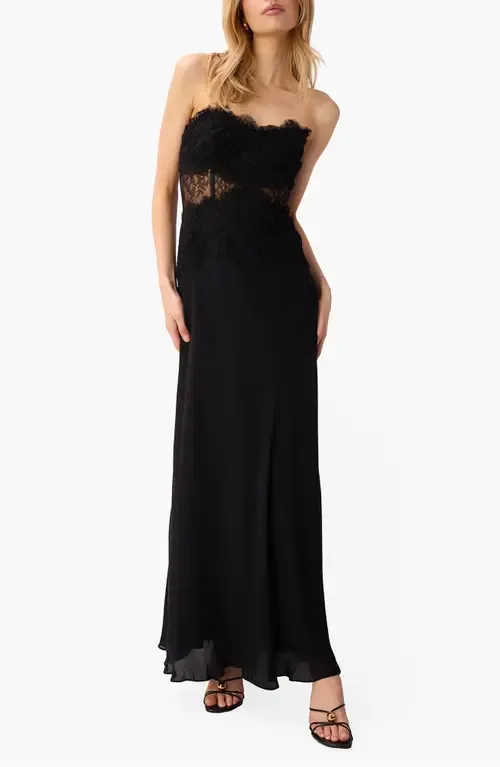 Lucienne Strapless Gown by CAMI NYC