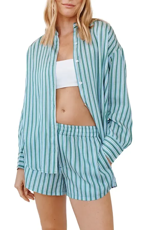 Oversize Button-Up Shirt by Bella Dahl