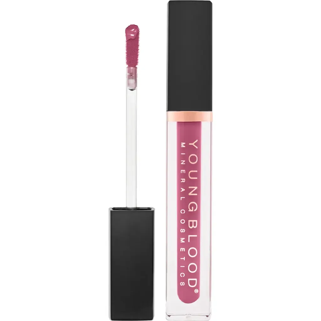 Hydrating Liquid Lip Crème in French Kiss by Youngblood Mineral Cosmetics