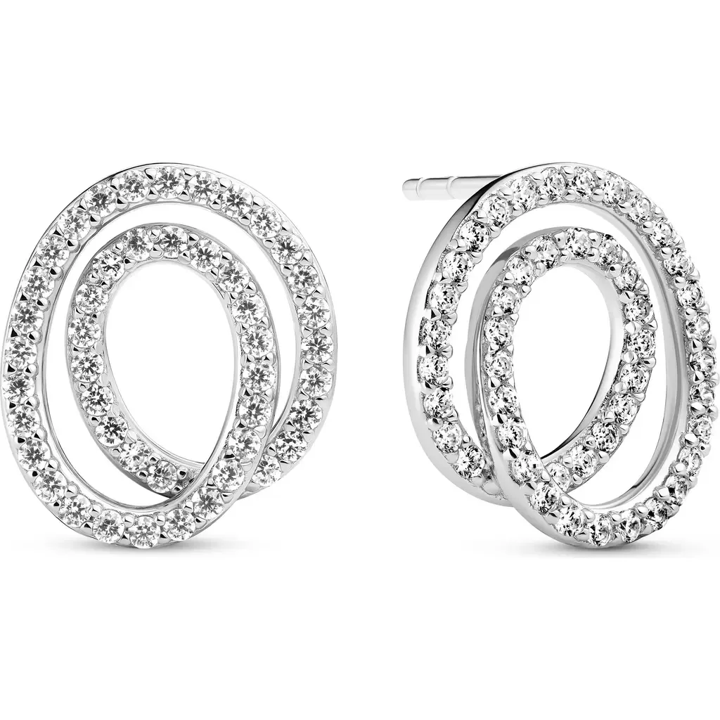 Earrings Spirale Due in 925 Sterling Silver by Sif Jakobs Jewellery
