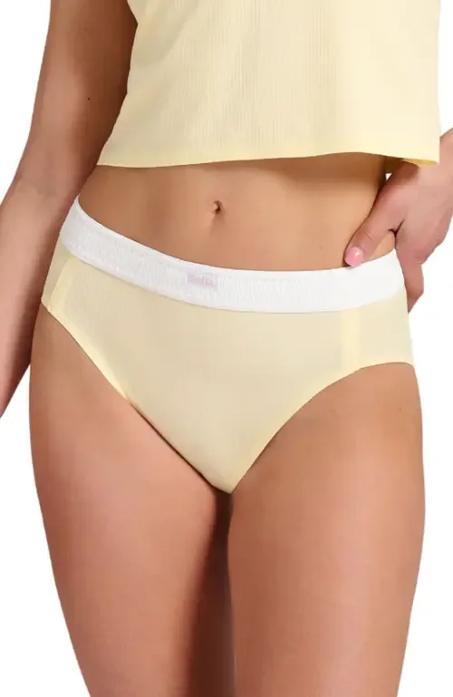 Organic Cotton Rib High Waist Brief by Siella