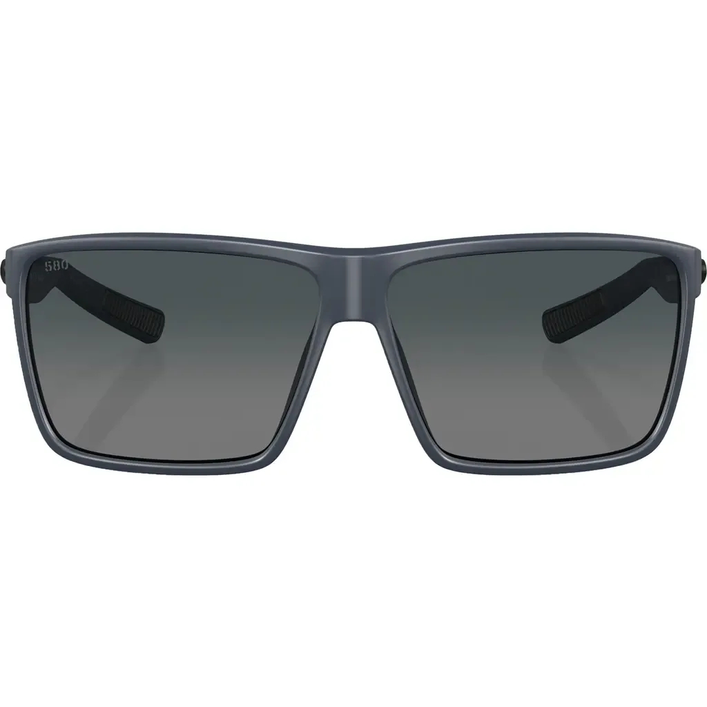 Rincon 63mm Gradient Polarized Oversize Rectangular Sunglasses by Costa Del Mar