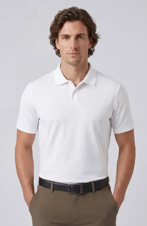 Clubhouse Pique Polo by Jack Archer