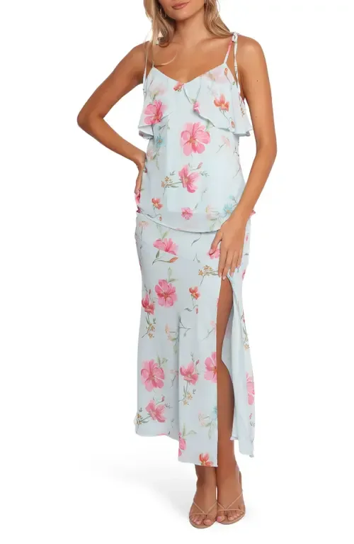 Valeria Floral Camisole & Maxi Skirt Set by Petal & Pup