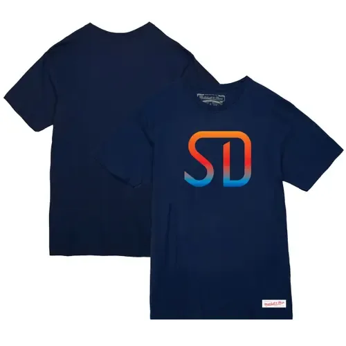 Mitchell & Ness Navy San Diego FC Monogram T-Shirt by Mitchell & Ness