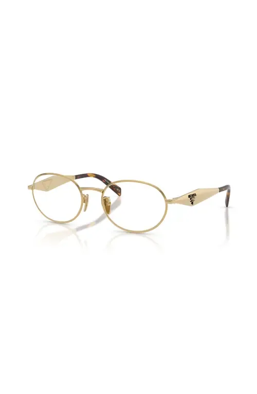 54mm Oval Optical Glasses by Prada