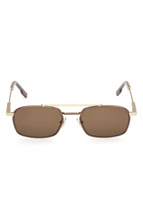 54mm Square Sunglasses by ZEGNA