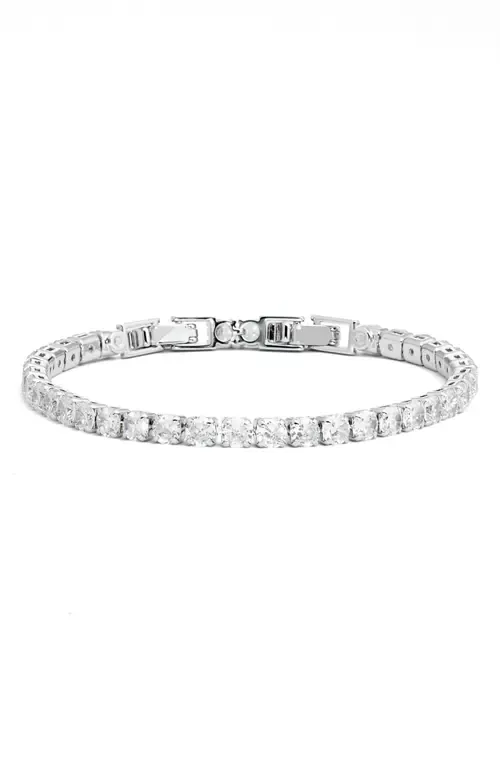 Cubic Zirconia Tennis Bracelet by Nordstrom