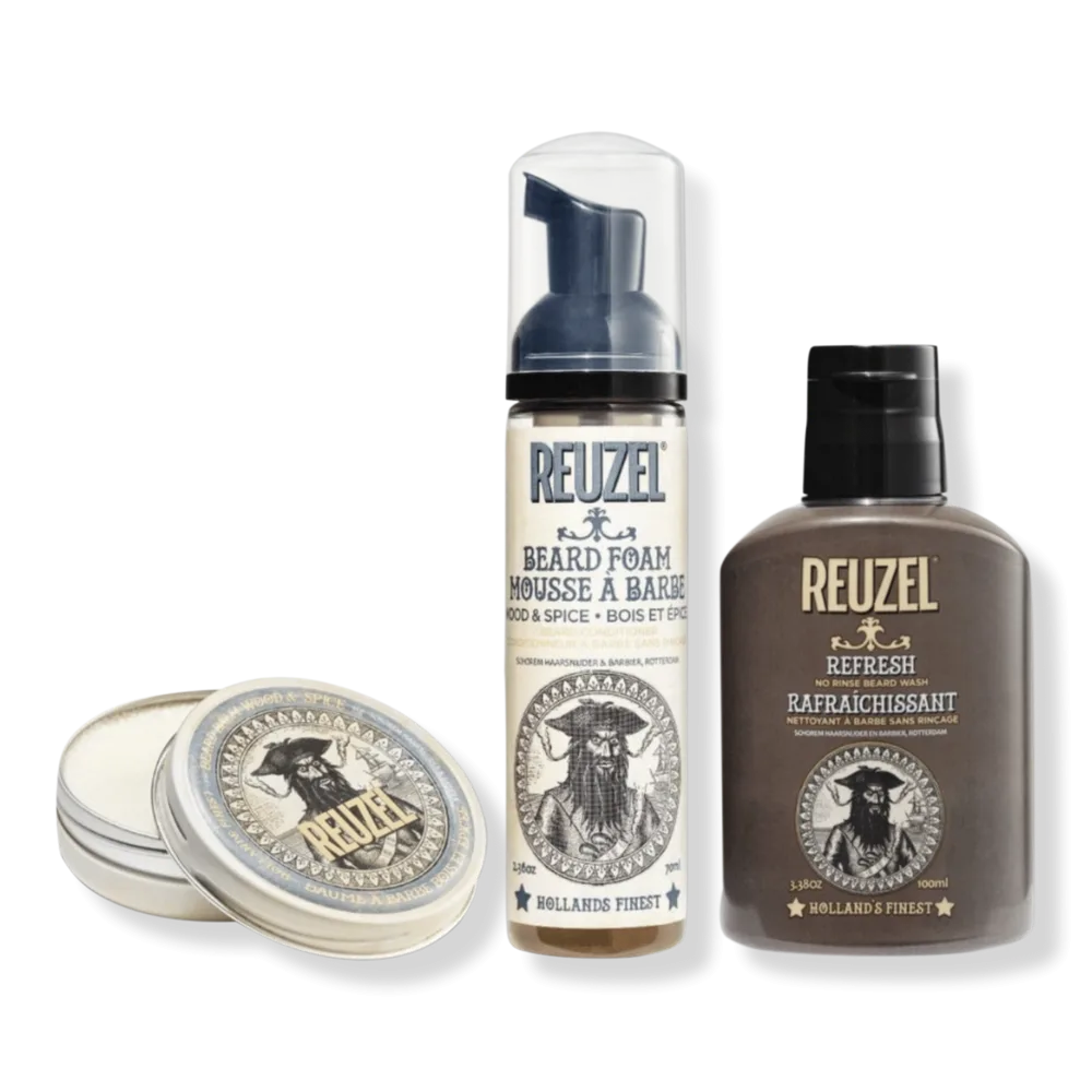 Wood & Spice Beard Set by REUZEL