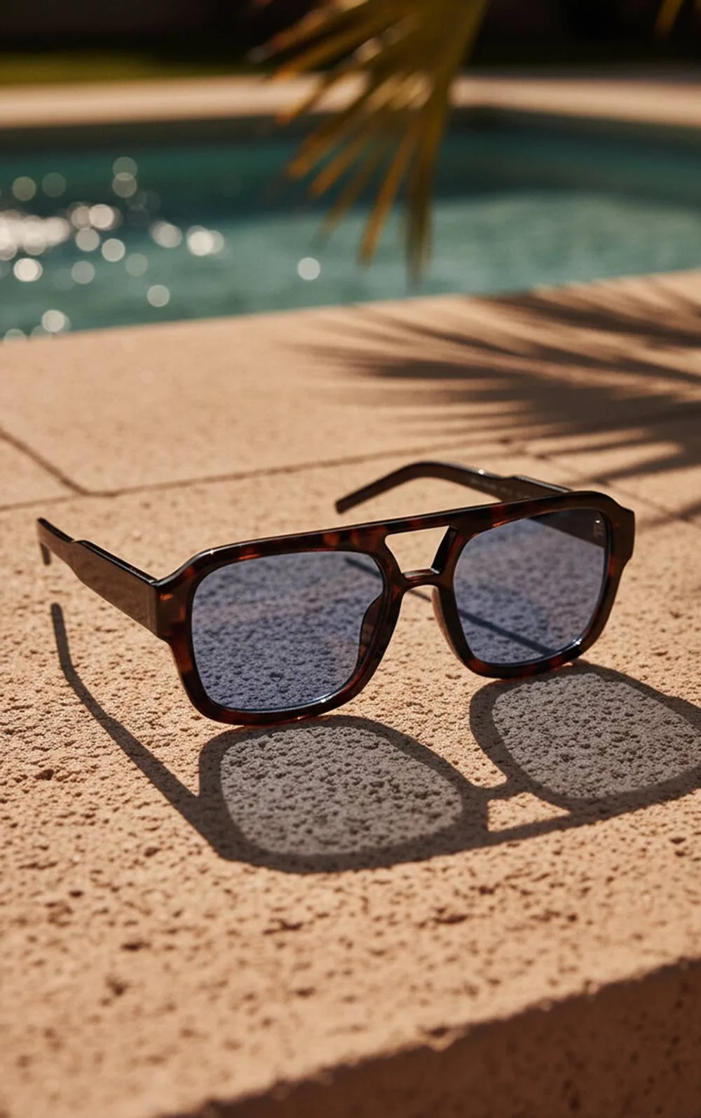 Akjærbede Demi Tortoise Kaya Aviator Sunglasses by PrettyLittleThing