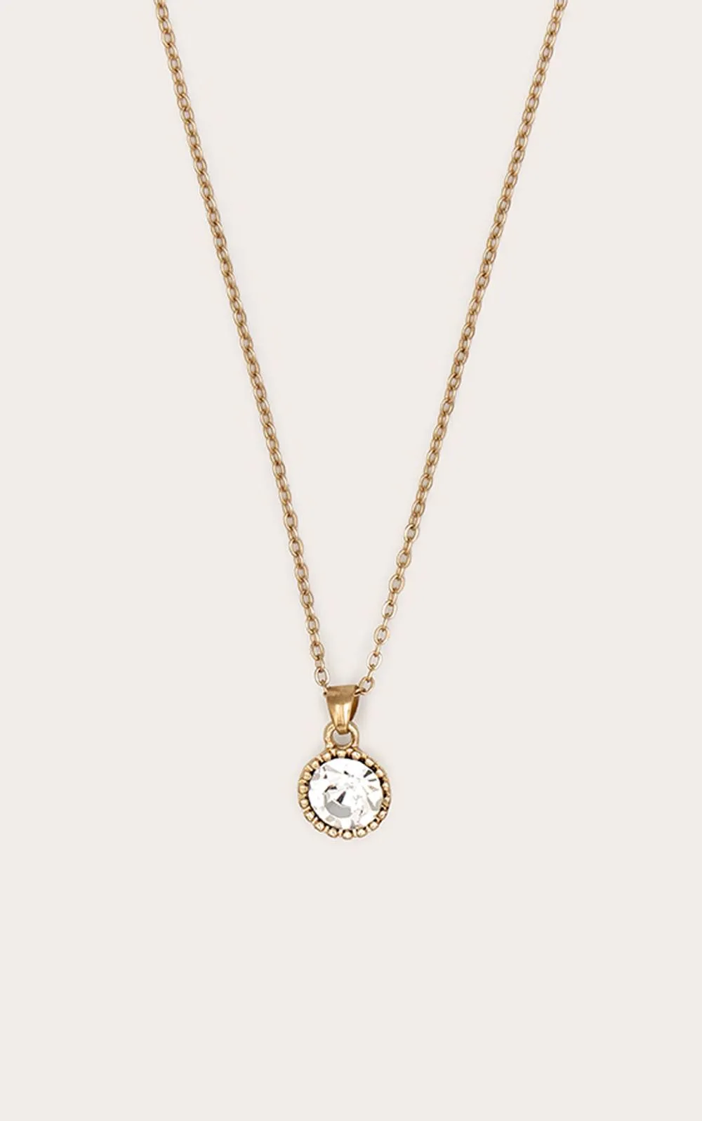 Diamante Pendant Necklace by PrettyLittleThing