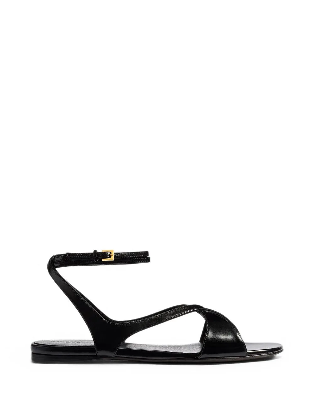 Liria Ankle-Strap Flat Sandals by KHAITE