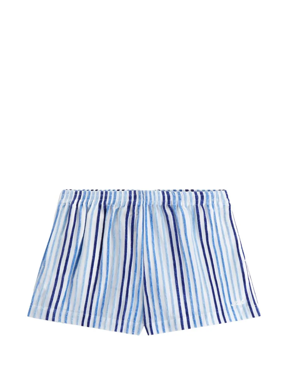 Erika Chenille-Stripe Shorts by KITH