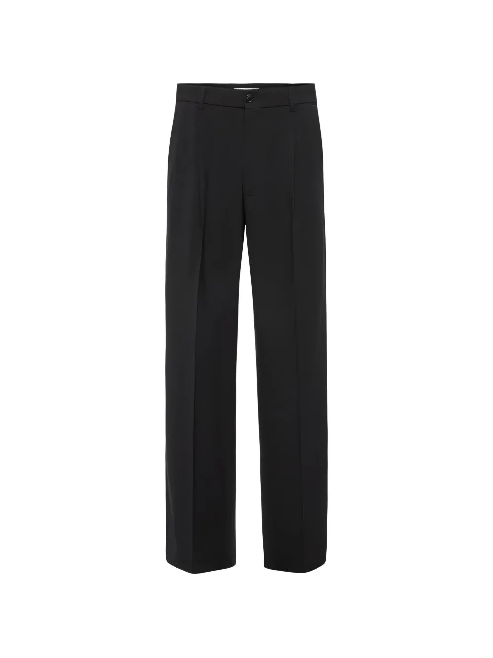 Pleated Straight-Leg Trousers by Drykorn