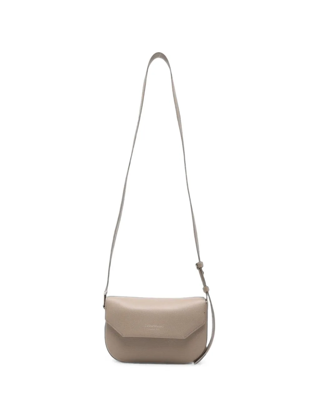 Mini 1981 Grained Leather Shoulder Bag by Emporio Armani