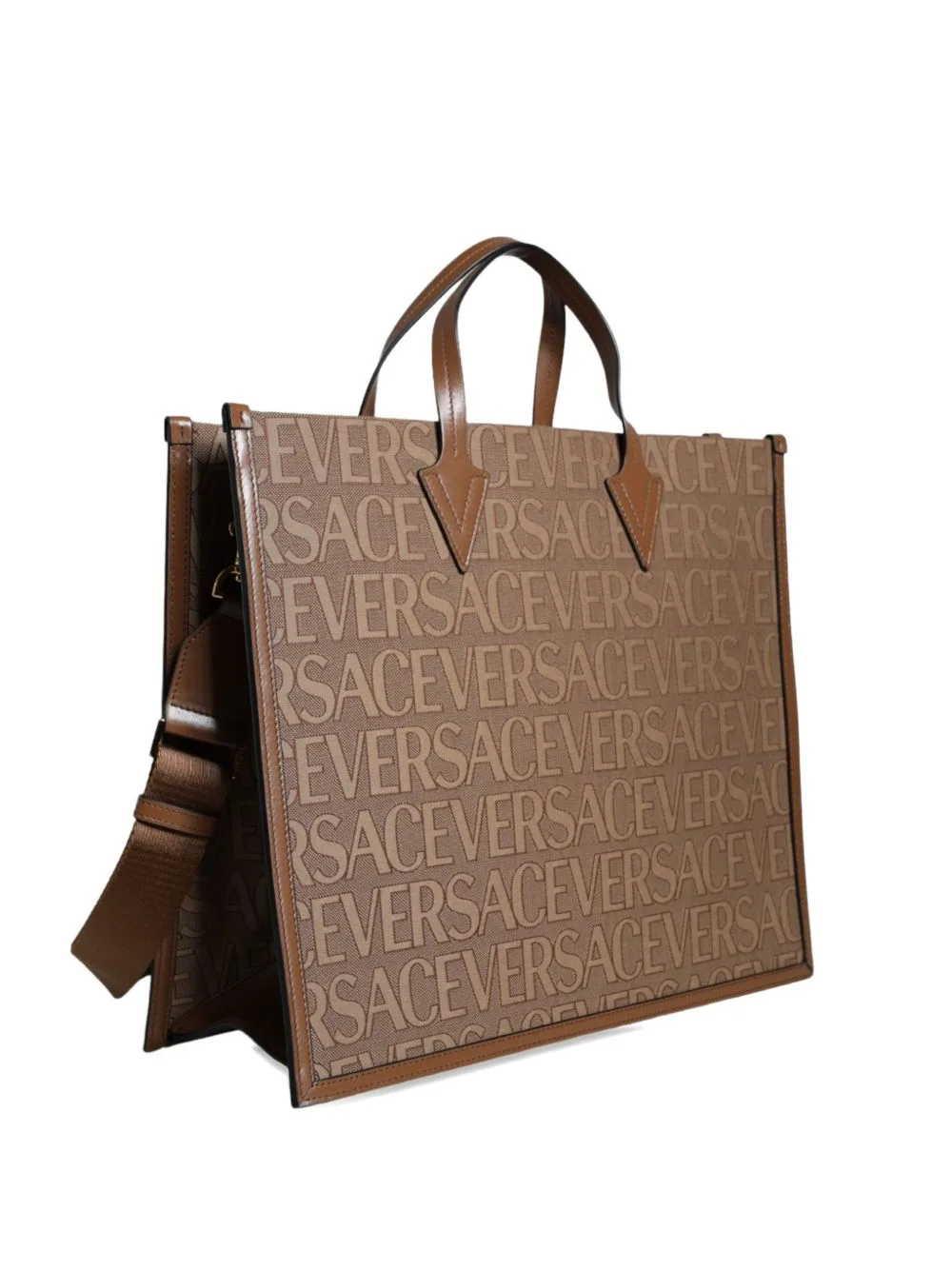 La Greca Monogram Tote Bag by Versace