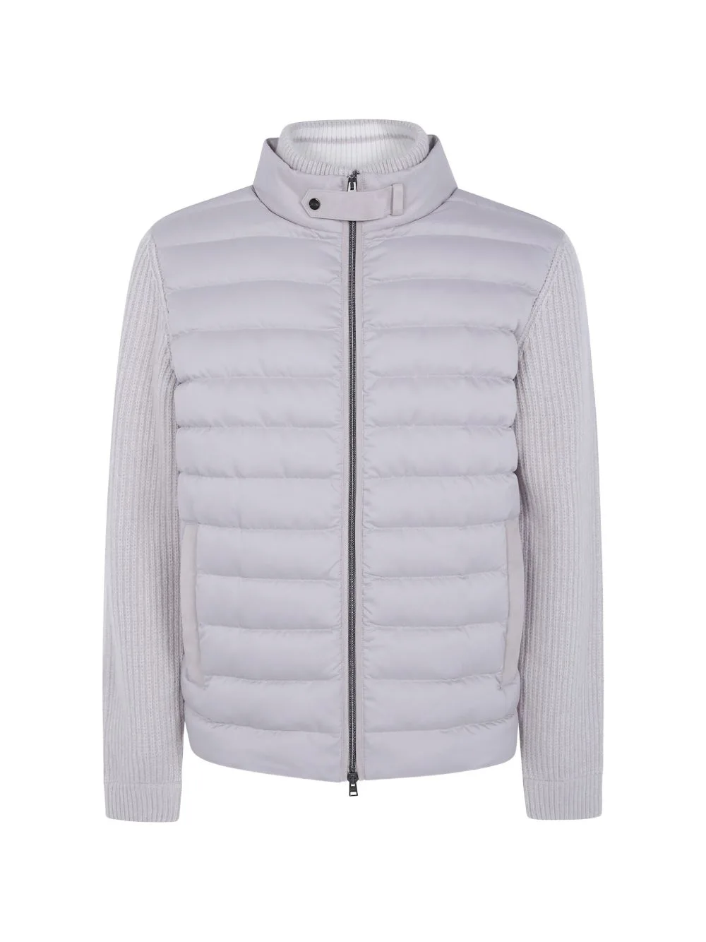 Padded Ribbed-Knit Jacket by Herno