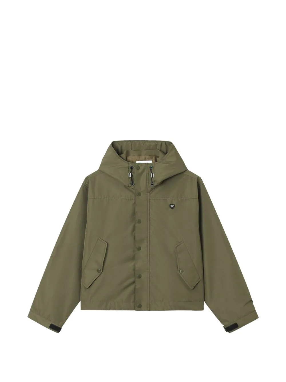 Hooded Press-Stud Jacket by CHOCOOLATE