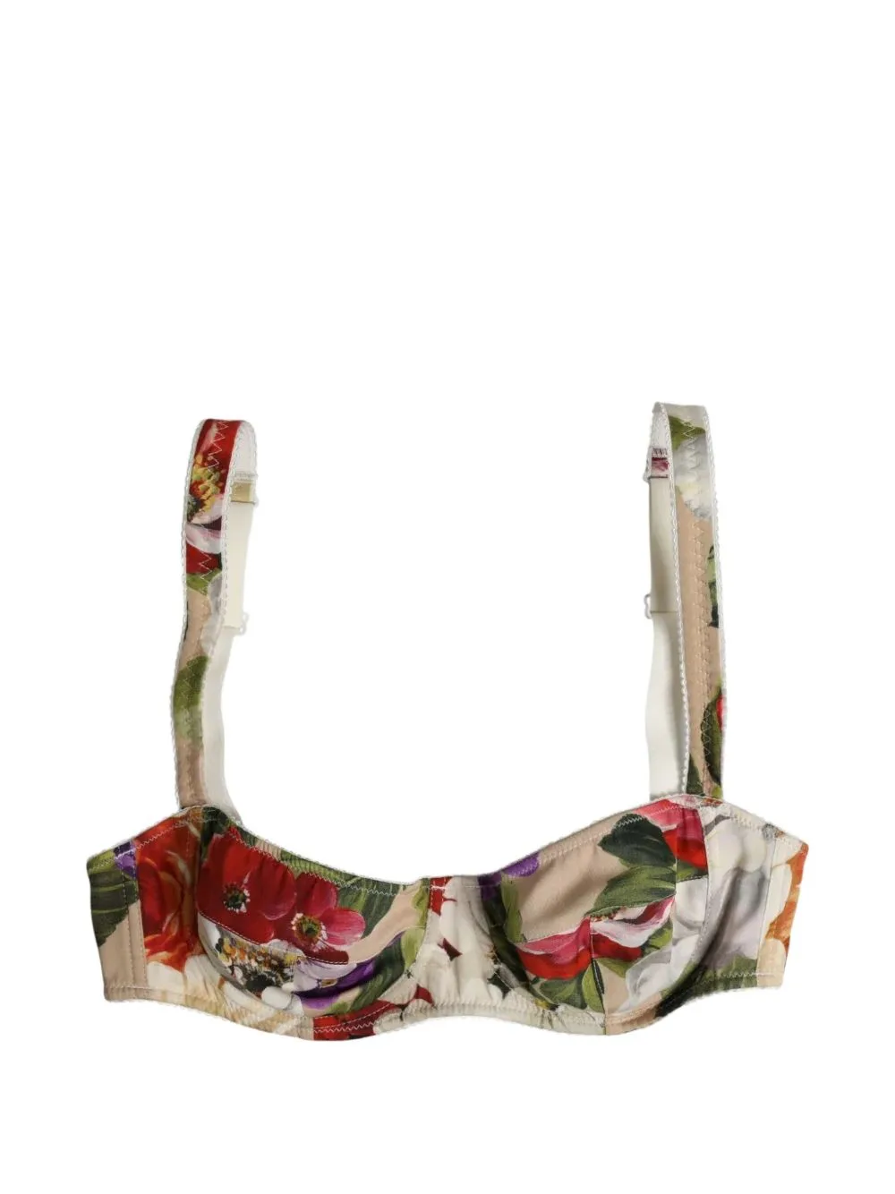 Floral-Print Underwired Bra by Dolce & Gabbana