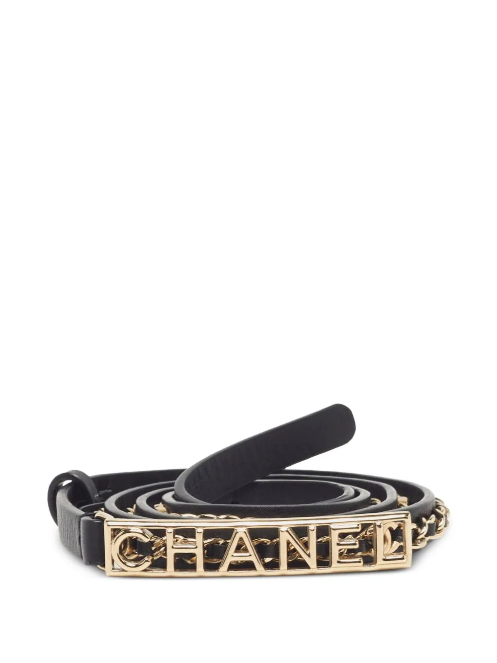 Logo Chain-Link Belt by CHANEL Pre-Owned
