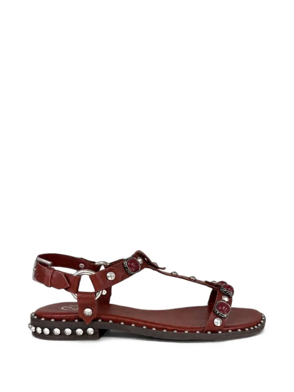 Podium T-Bar Flat Sandals by Ash