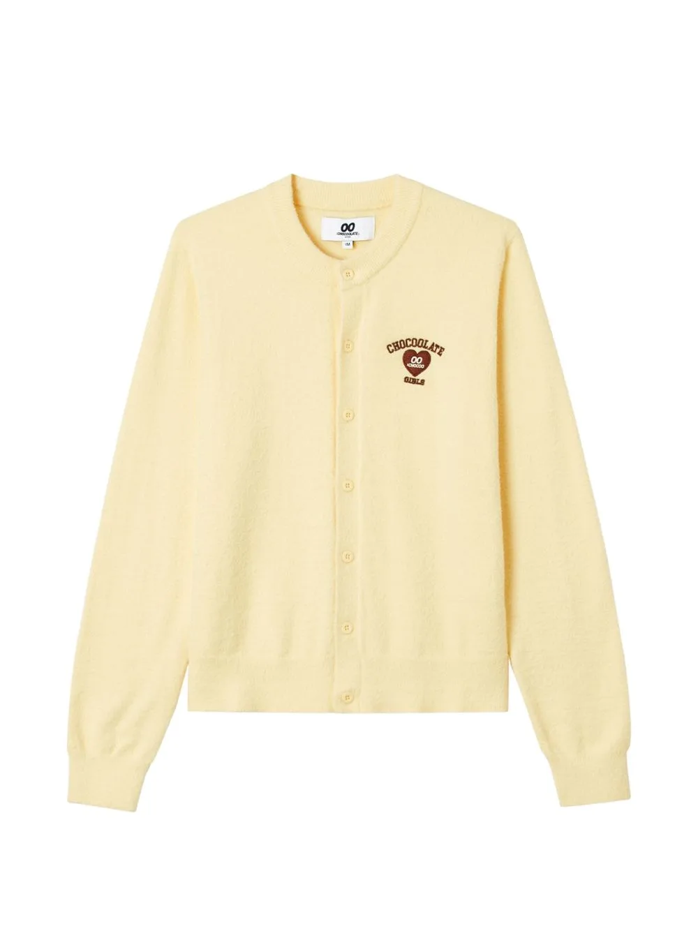 Logo-Embroidered Knit Cardigan by CHOCOOLATE