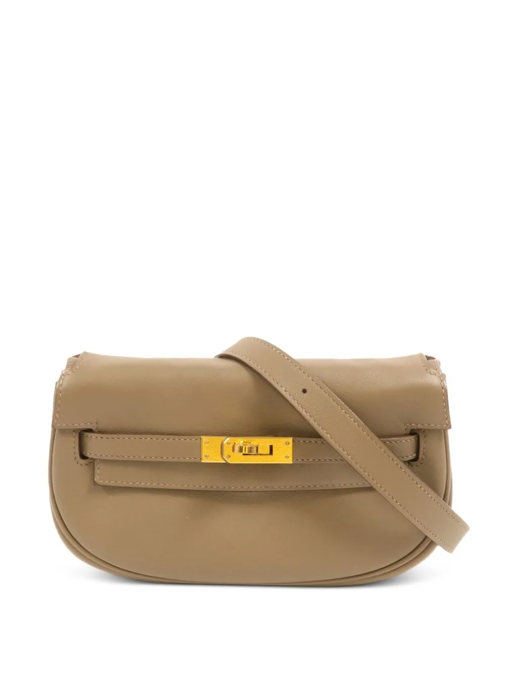 Kelly Moove Leather Shoulder Bag by Hermès Pre-Owned