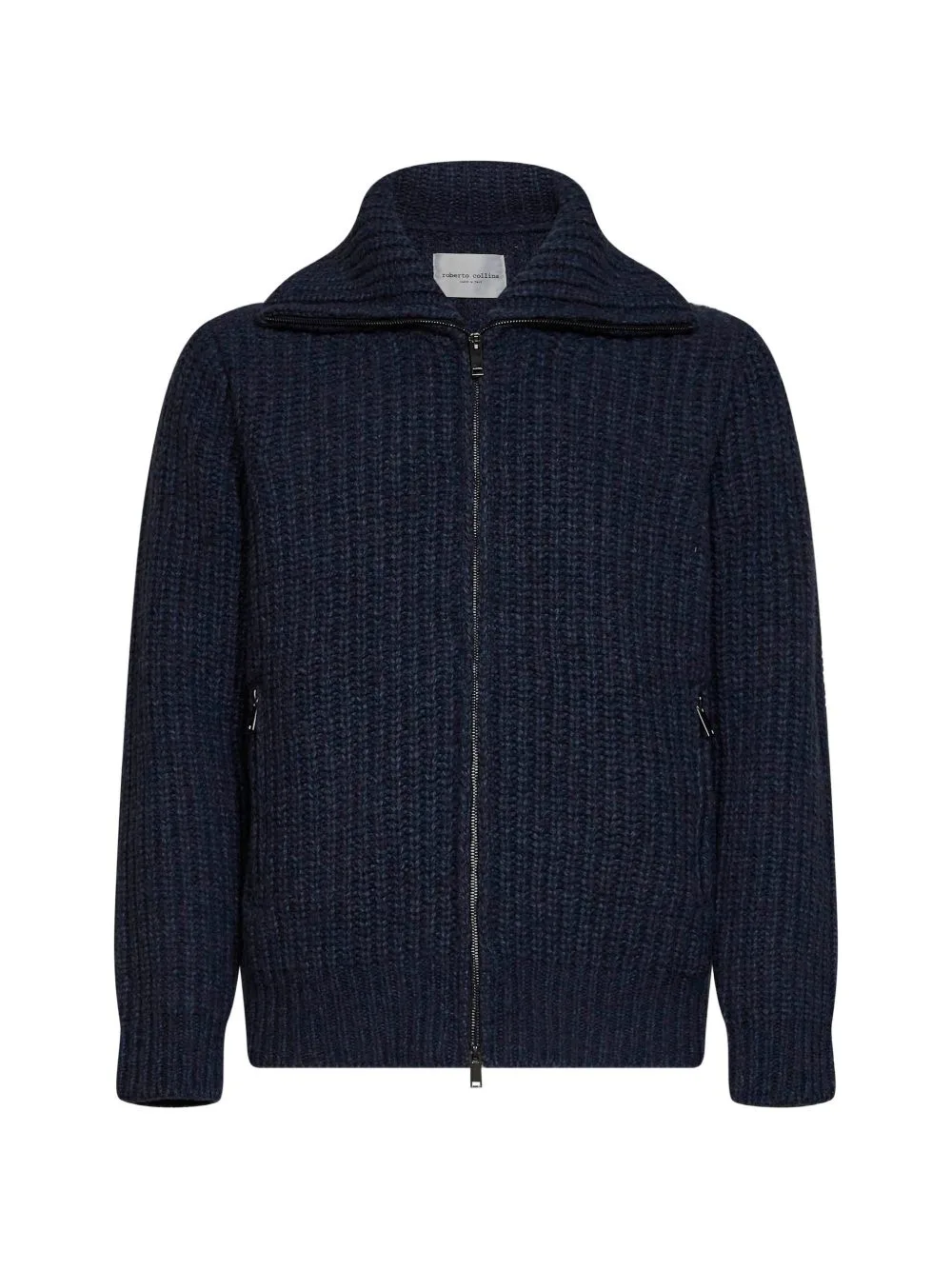 Chunky-Knit Zip-Up Cardigan by Roberto Collina