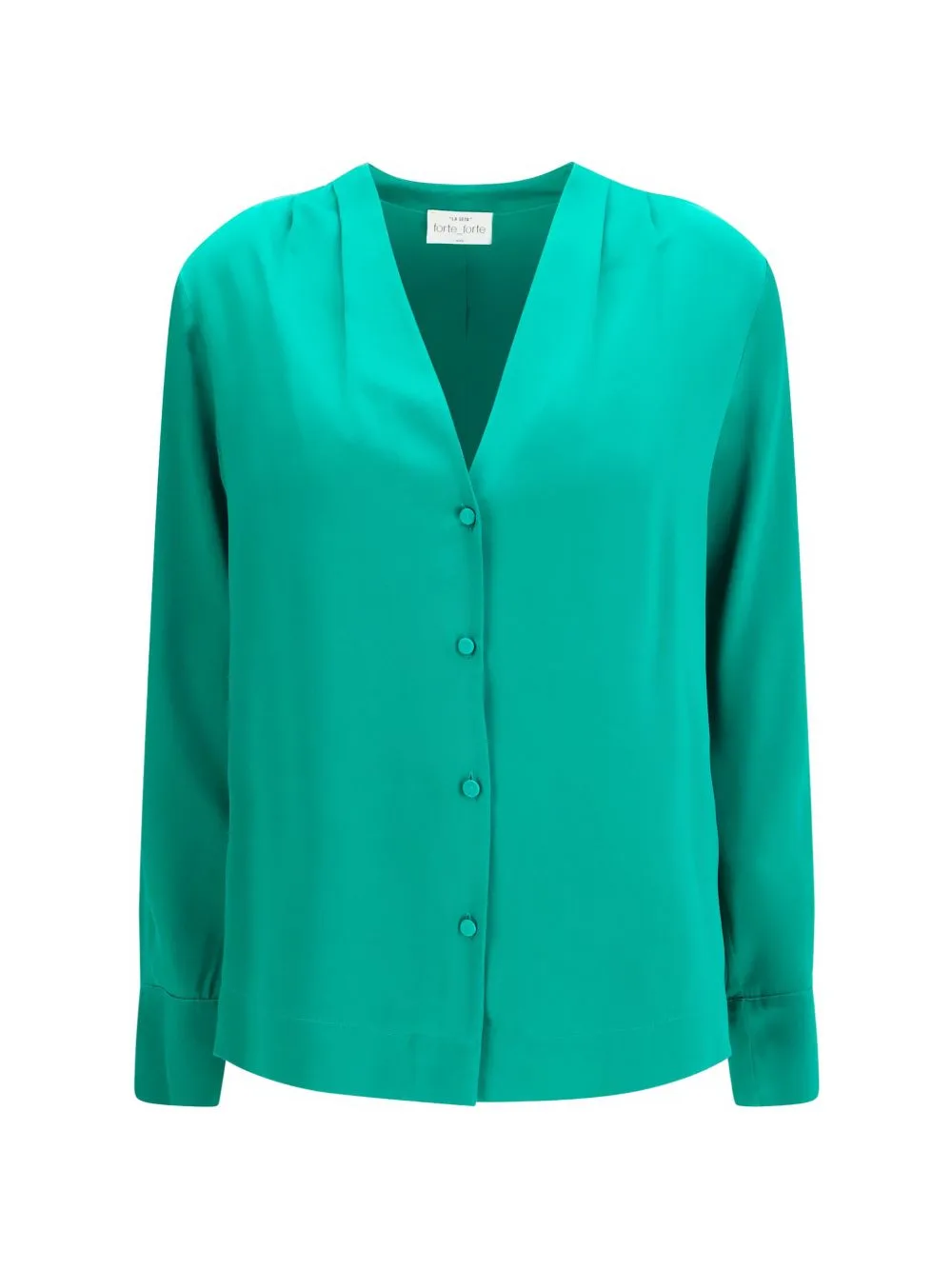 Silk Satin Shirt by Forte Forte