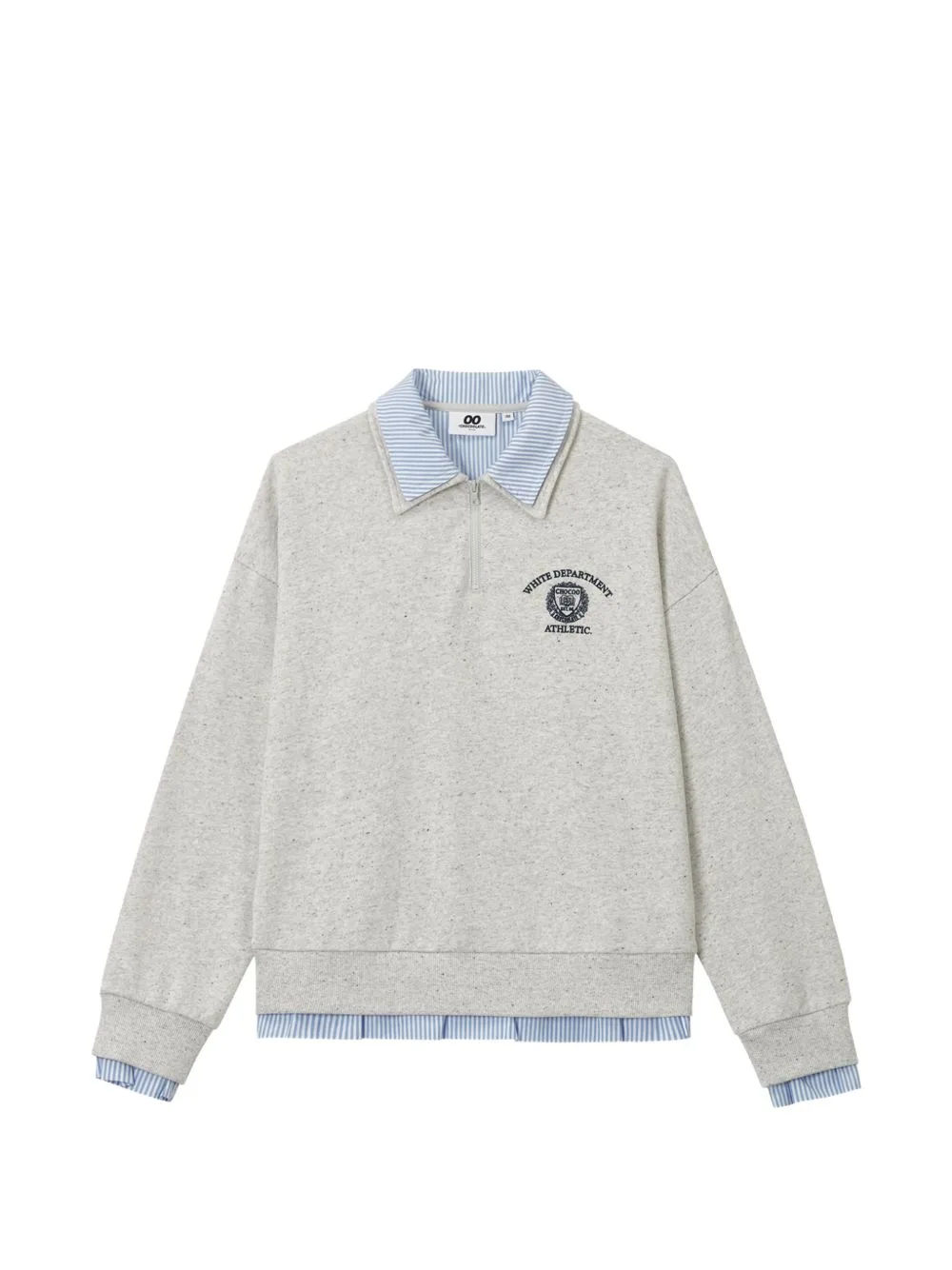 Layered-Effect Sweater by CHOCOOLATE