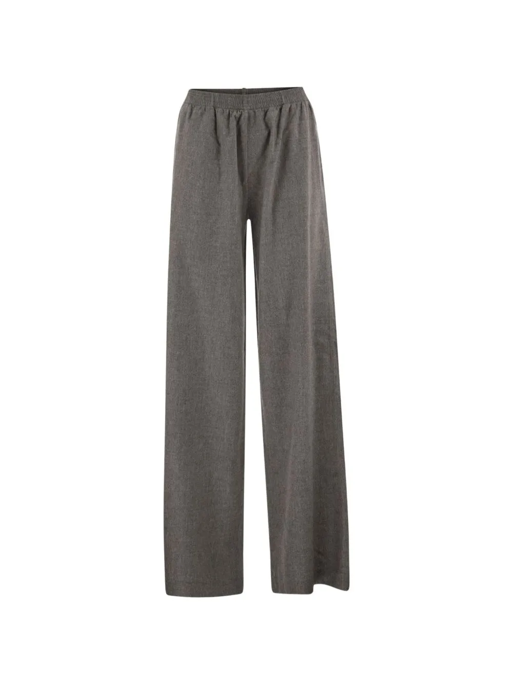 Elasticated-Waistband Wide-Leg Trousers by Fabiana Filippi