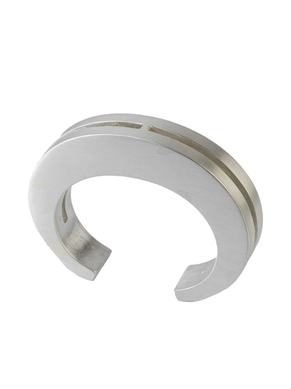 Sterling Silver Crescent Crevice Bracelet by Parts of Four