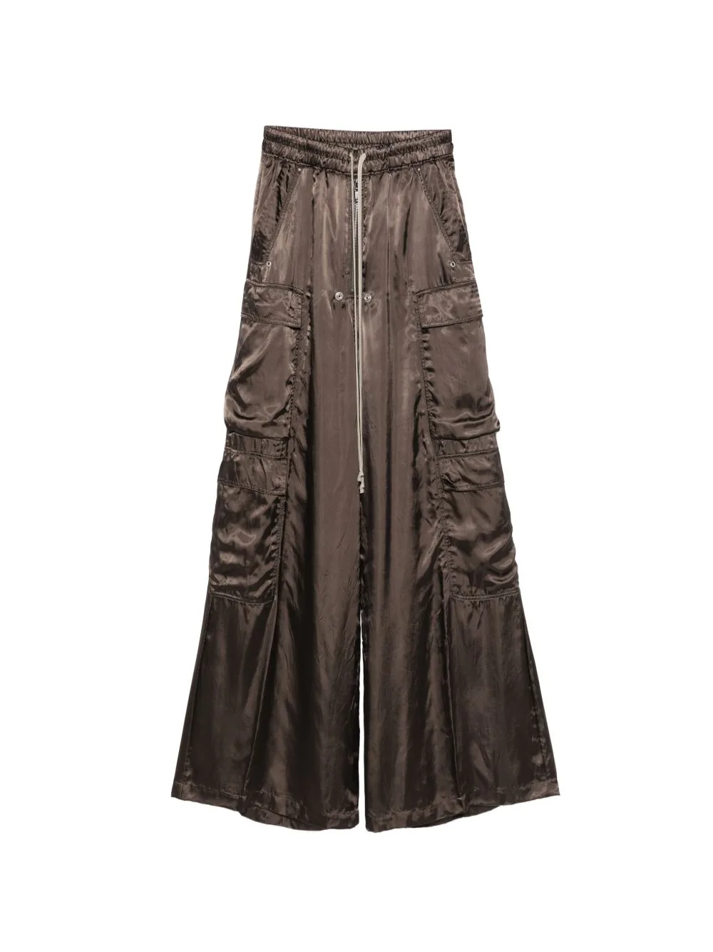 Cargo Drawstring Palazzo Pants by Rick Owens