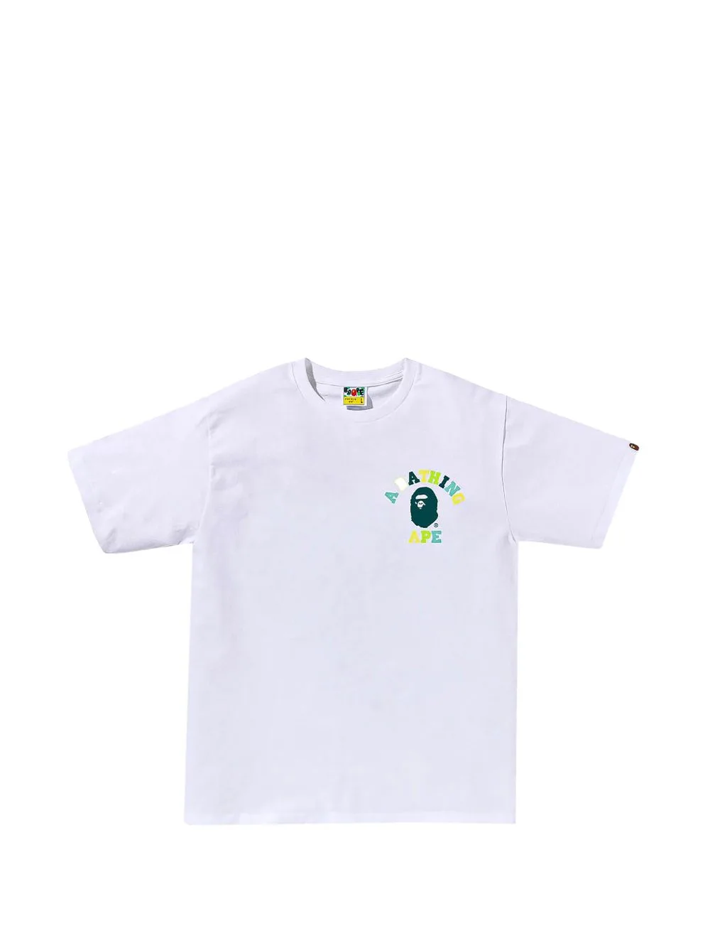 College Logo-Print T-Shirt by A BATHING APE®