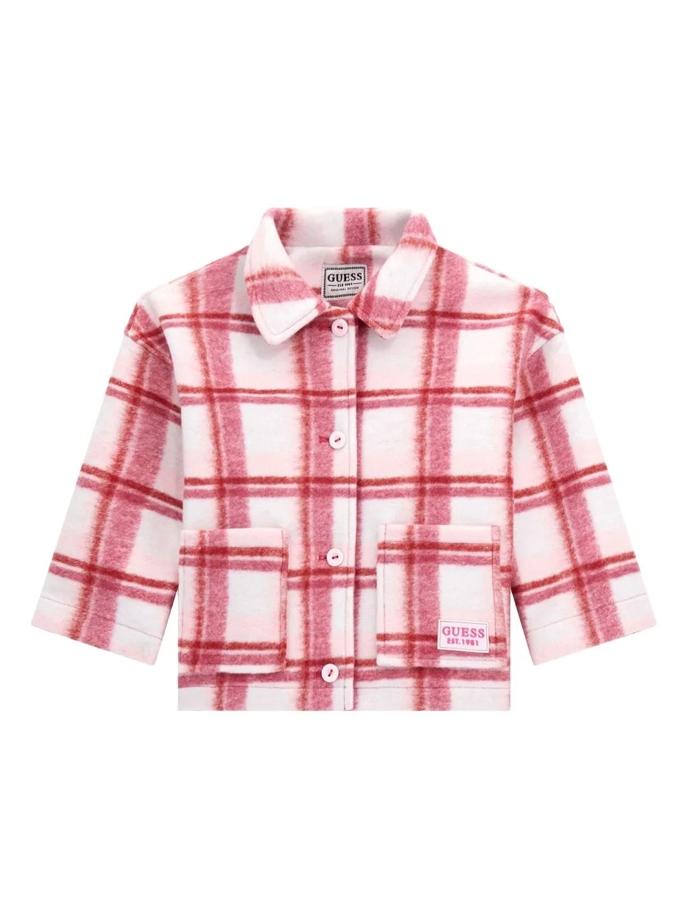 Check-Pattern Jacket by guess kids